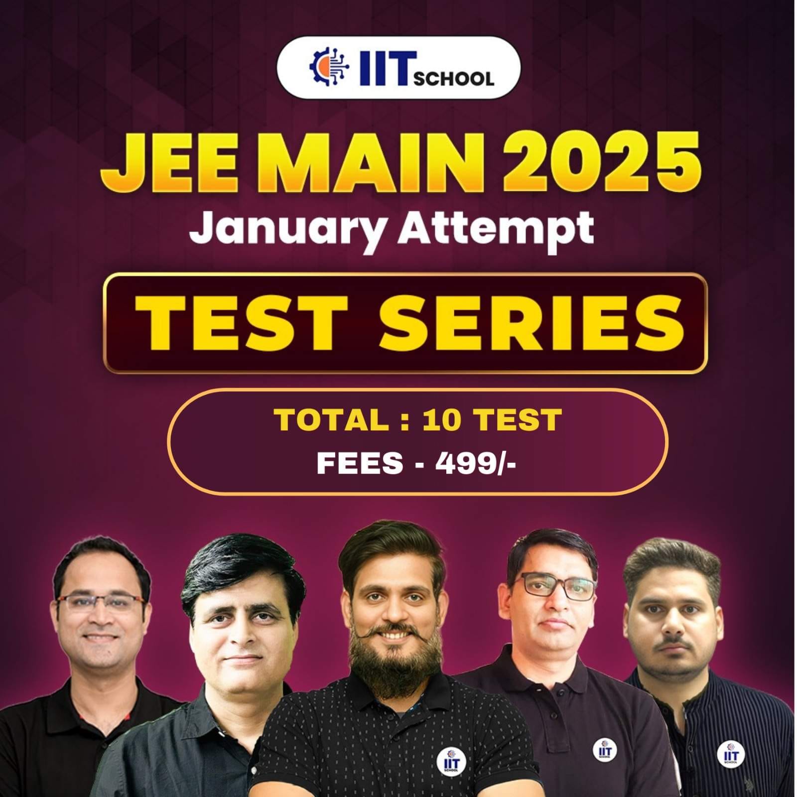 JEE MAIN Test Series 2025